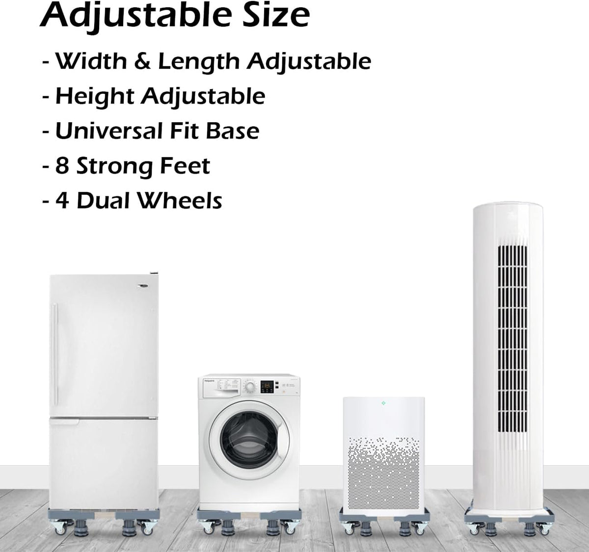 Adjustable Appliance Base Stand | قاعدة رفع الأجهزة القابلة للتعديل ليفت ميت