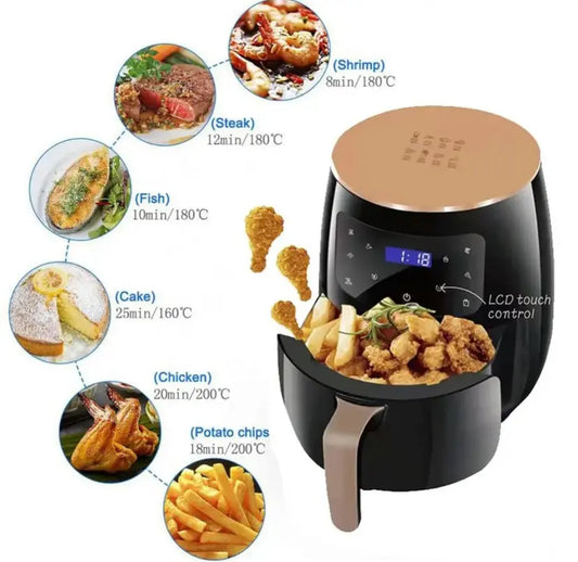 6L Air Fryer UAE – Multi-functional Healthy Cooking Pot | Oil Free Fryer Dubai