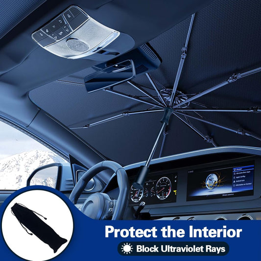 Foldable Car Sun Shade UAE – Windshield UV Protector | Keep Car Cool Dubai Summer
