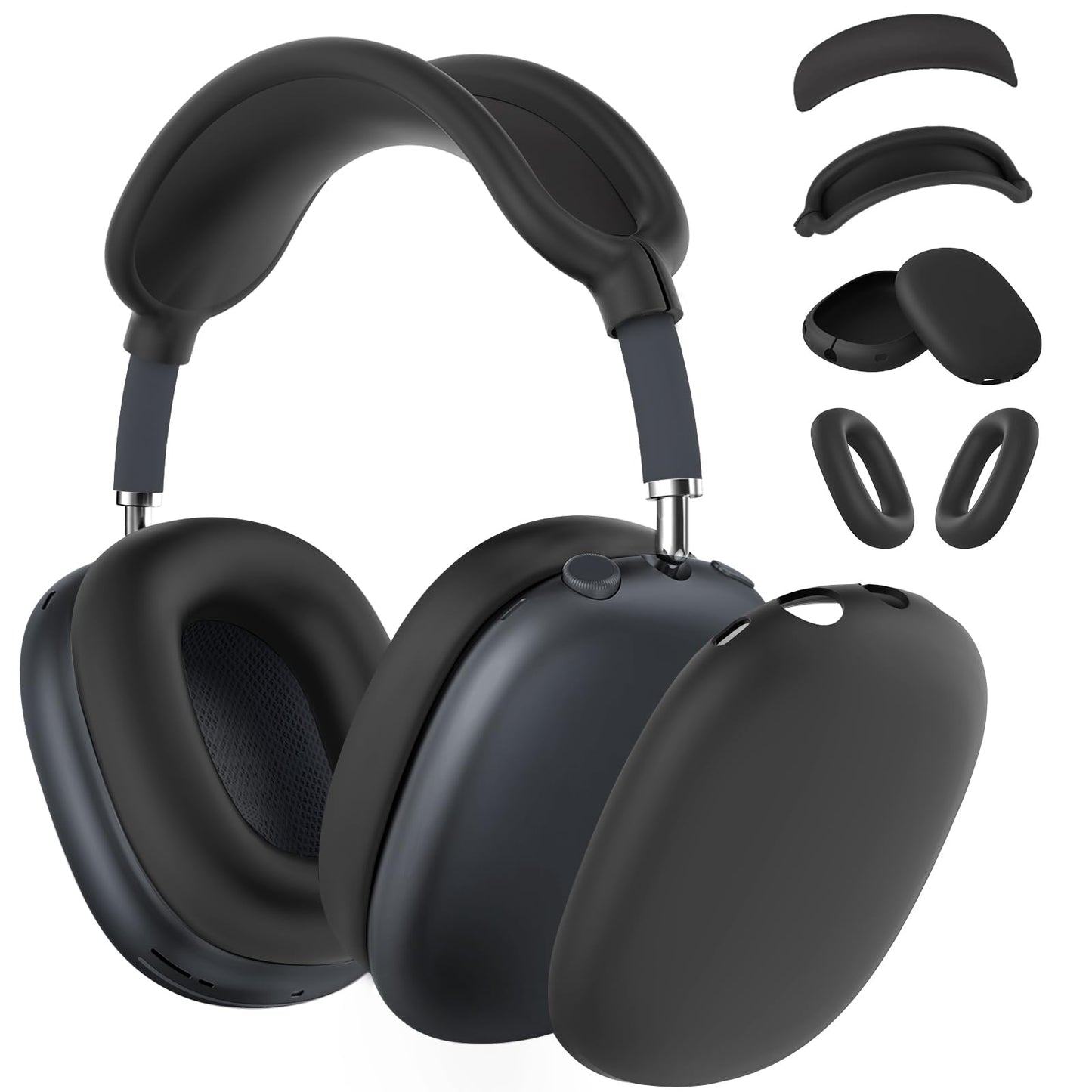 AIR POD MAX WIRELESS HEADPHONES WITH BEST QUALITY SOUND AND EASY CONNECT