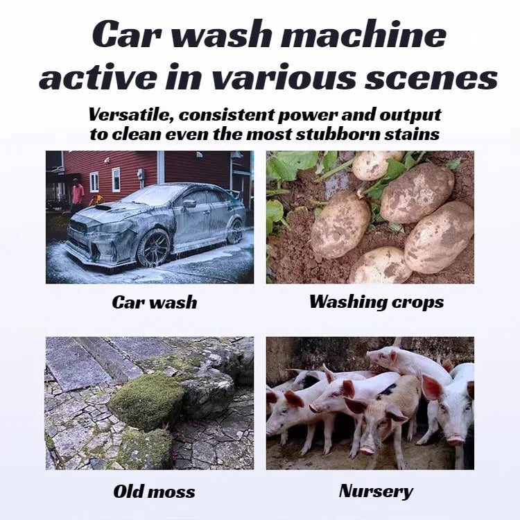 Portable Car Wash Spray Gun