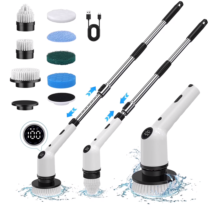 Electric Spin Scrubber - Cordless Power Cleaning Brush