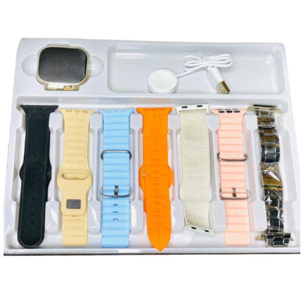 Classic Round Dial Smart Watch (7in1)