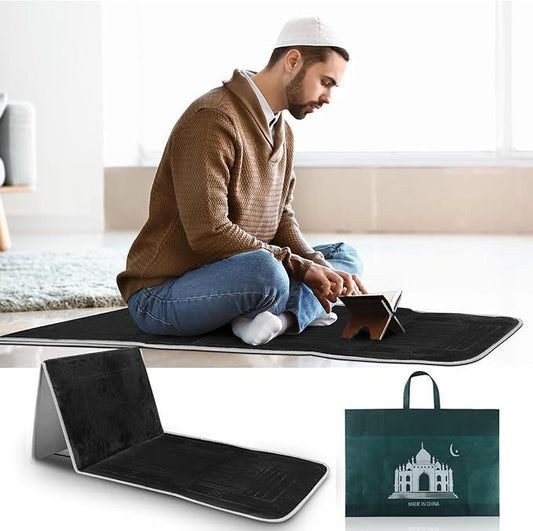 Portable Prayer Mat UAE – Foldable Soft Sajda Mat | Islamic Gift Dubai