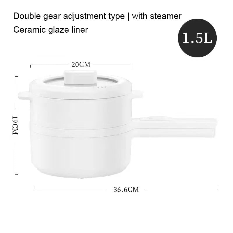 ELECTRIC HOT POT - 1.5L Non-Stick With 700 watts