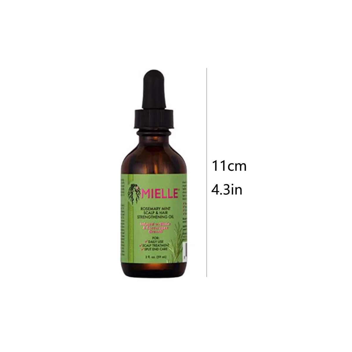 Rosemary Mint Scalp & Hair Strengthening Oil | زيت إكليل الجبل والنعناع لتقوية الشعر وفروة الرأس