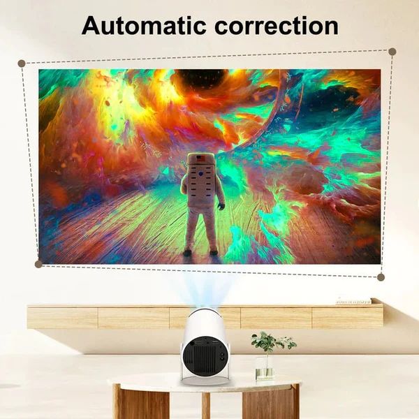 Mini Portable Projector UAE – Home Cinema 40 to 200 Inch Screen, 180° Rotate