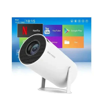 Mini Portable Projector UAE – Home Cinema 40 to 200 Inch Screen, 180° Rotate